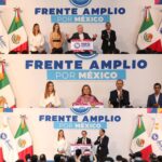 Se registran las y los presidenciales del Frente Amplio por México